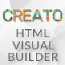 Creato - HTML Page Builder