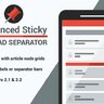 Advanced Sticky Thread Separator